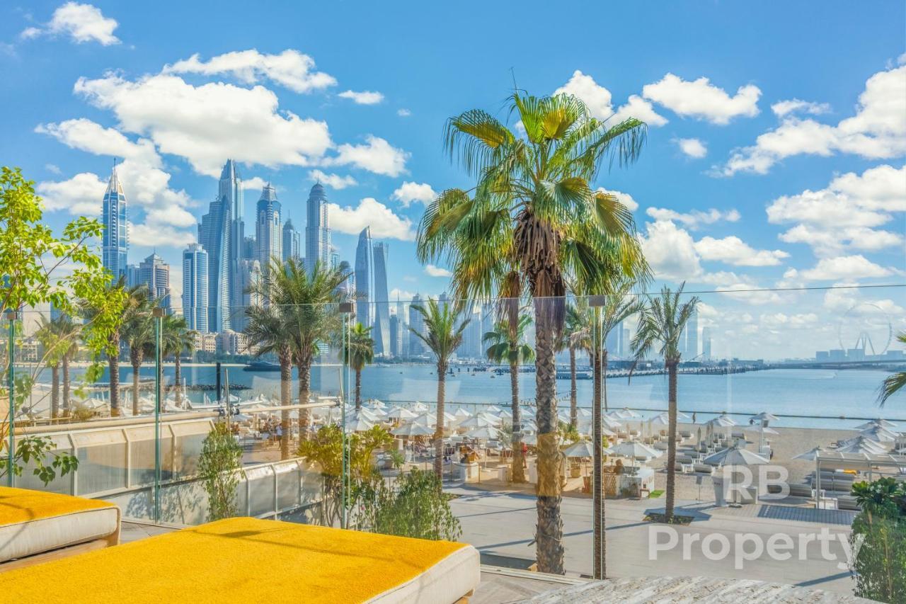 Five Palm Beach Villa - Three Floors, Private Pool, Jacuzzi Dubai Exterior photo